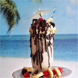 Unser Florida eis banana freakshake 